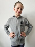 FBC ŠTÍŘI ČB mikina Dark Grey Zip dětská 0