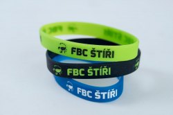 FBC ŠTÍŘI ČB náramek s ražbou
